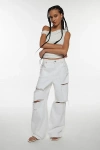 Abrand Jeans Bia 95 Super Baggy Jean In White, Women's At Urban Outfitters In White