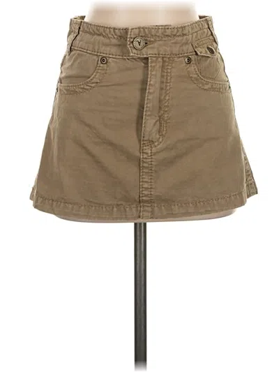 Pre-owned Abrand Jeans Casual Skirt In Tan