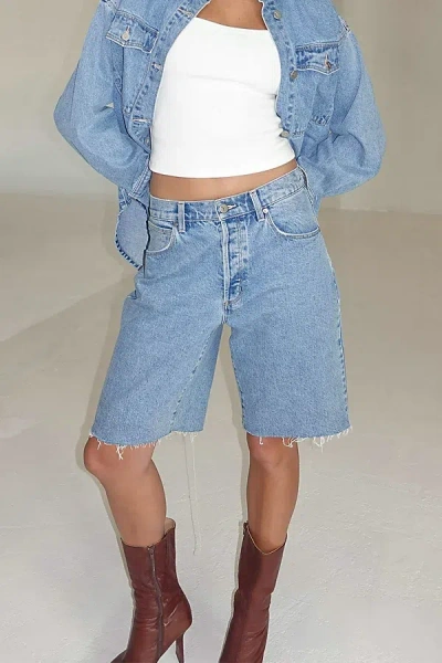Abrand Jeans Baggy Denim Jort In Ada, Women's At Urban Outfitters