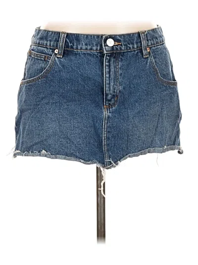 Pre-owned Abrand Jeans Denim Skirt In Blue