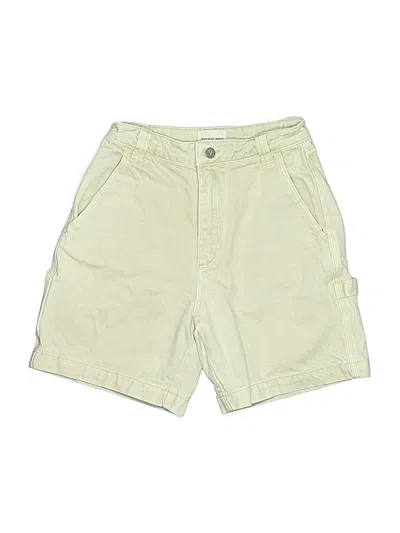 Pre-owned Abrand Jeans Khaki Shorts In Yellow