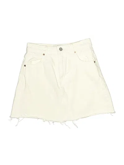 Pre-owned Abrand Jeans Shorts In Ivory