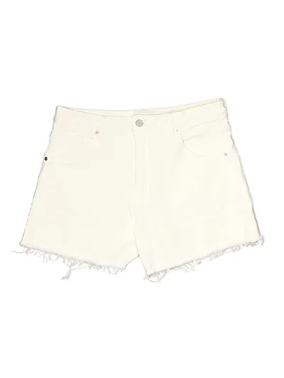 Pre-owned Abrand Jeans Shorts In Ivory