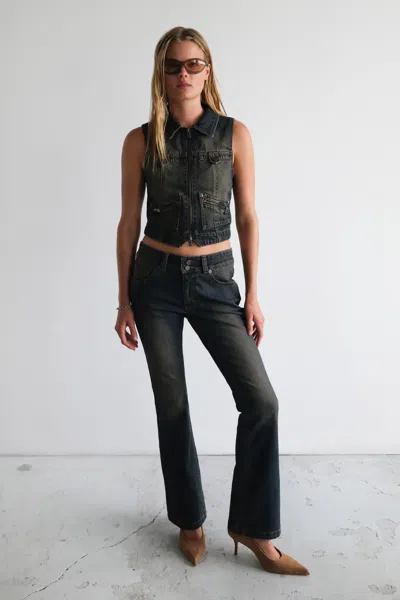 Abrand Jeans Us 00 Super Low Kick Kandi