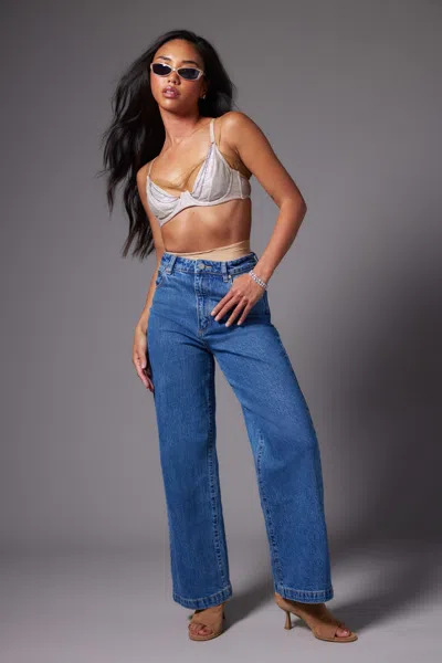 Abrand Jeans Us 94 High & Wide Petite - Eva Organic In Black