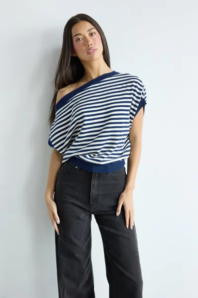 Abrand Jeans Us Cold Shoulder Knit