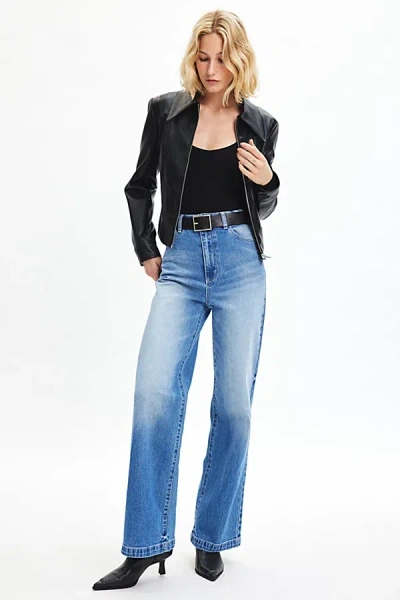 Abrand Jeans Vesta 94 Wide Leg Jean In Vesta, Women's At Urban Outfitters In Tinted Denim
