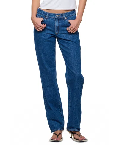 Abrand Juniors' 99 Low Straight Jeans In Reese