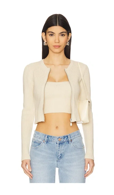 Abrand Nicky Zip Cardigan