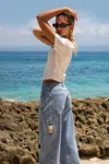 Abrand Rip Curl 95 Mid Baggy Ariane In Blue