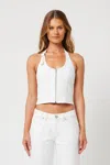 Abrand Rip Curl Top White Wash