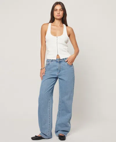 Abrand Women's 95 Gigi Wide Leg Baggy Jeans In Blue