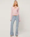 Abrand Women's Avril Flare Jeans In Blue