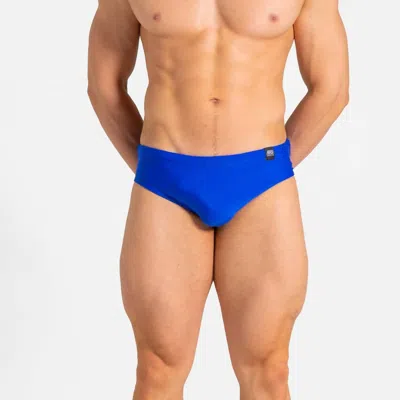 Abreu Clothing Men's Slim Swim Brief In Deep Ocean In Blue
