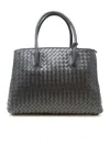 Abro Busy Black Leather Bag In Black