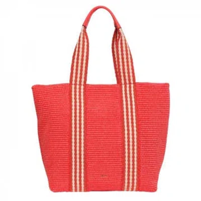 Abro 'kylie' Shopper Handbag In Red