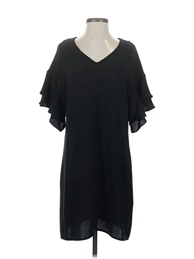 Pre-owned Abs Allen Schwartz Casual Dress In Black