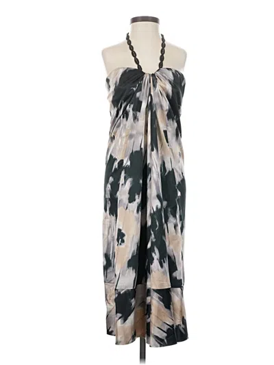 Pre-owned Abs Allen Schwartz Casual Dress In Gray