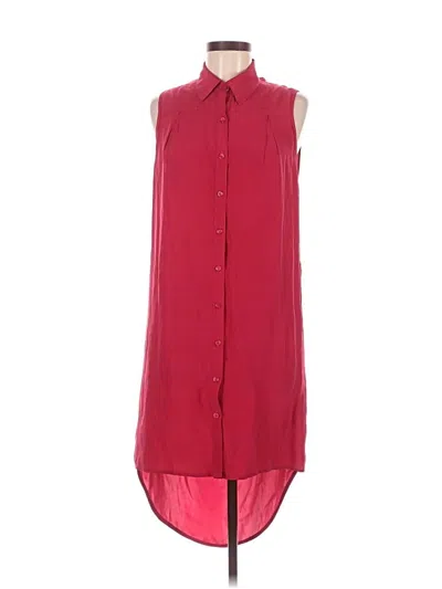 Pre-owned Abs Allen Schwartz Casual Dress In Red