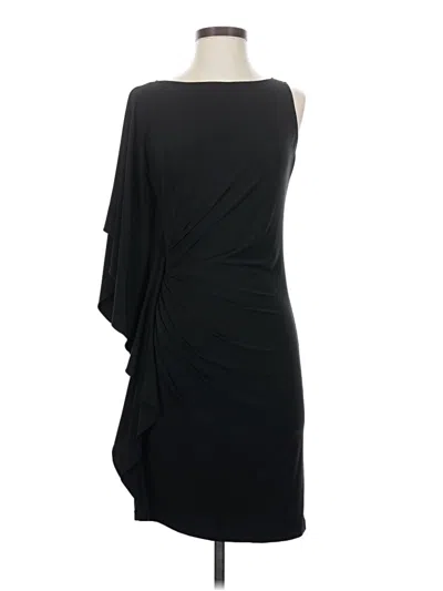 Pre-owned Abs Allen Schwartz Cocktail Dress In Black