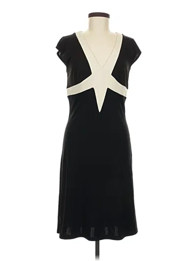 Pre-owned Abs Allen Schwartz Cocktail Dress In Black
