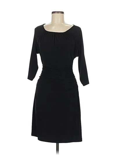 Pre-owned Abs Allen Schwartz Cocktail Dress In Black