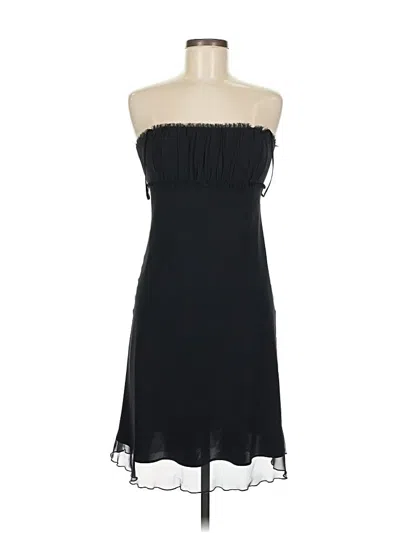 Pre-owned Abs Allen Schwartz Cocktail Dress In Black