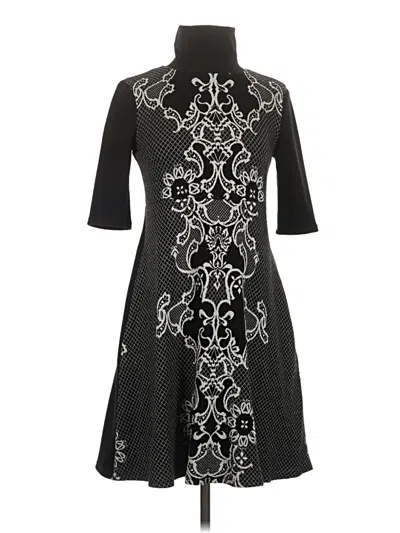Pre-owned Abs Allen Schwartz Cocktail Dress In Black