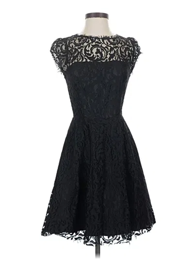 Pre-owned Abs Allen Schwartz Cocktail Dress In Black