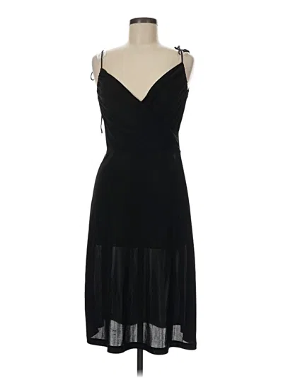 Pre-owned Abs Allen Schwartz Cocktail Dress In Black