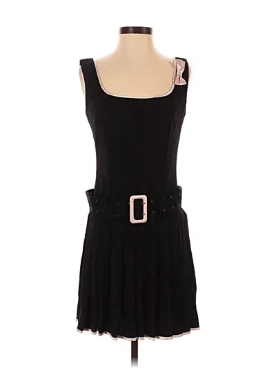Pre-owned Abs Allen Schwartz Cocktail Dress In Black