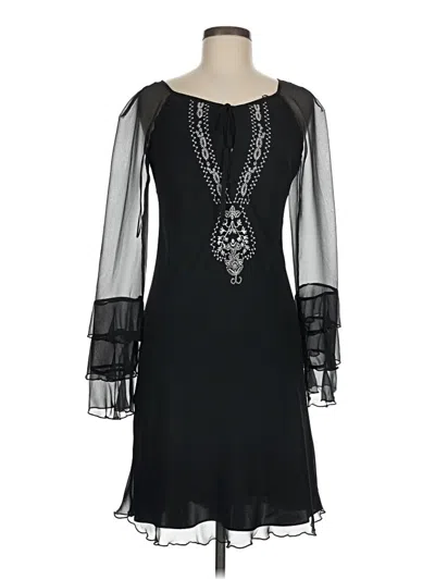 Pre-owned Abs Allen Schwartz Cocktail Dress In Black
