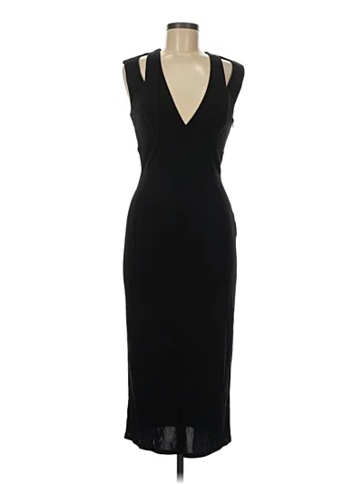 Pre-owned Abs Allen Schwartz Cocktail Dress In Black