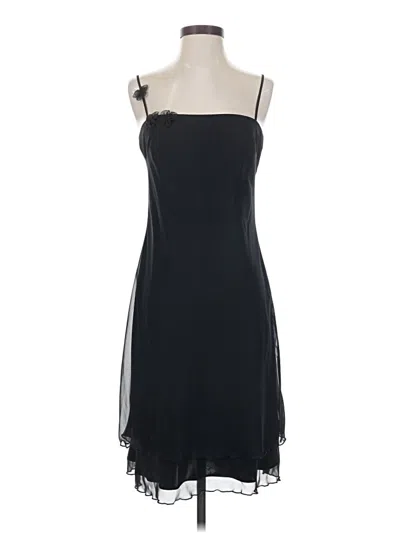 Pre-owned Abs Allen Schwartz Cocktail Dress In Black