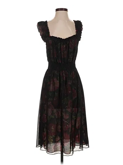 Pre-owned Abs Allen Schwartz Cocktail Dress In Black