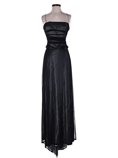 Pre-owned Abs Allen Schwartz Cocktail Dress In Black