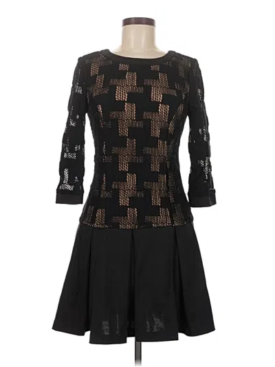 Pre-owned Abs Allen Schwartz Cocktail Dress In Black