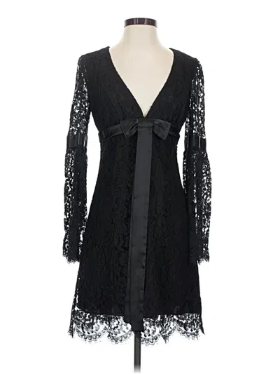 Pre-owned Abs Allen Schwartz Cocktail Dress In Black