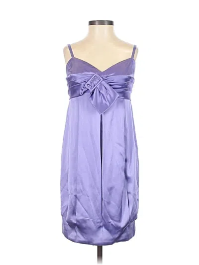 Pre-owned Abs Allen Schwartz Cocktail Dress In Purple
