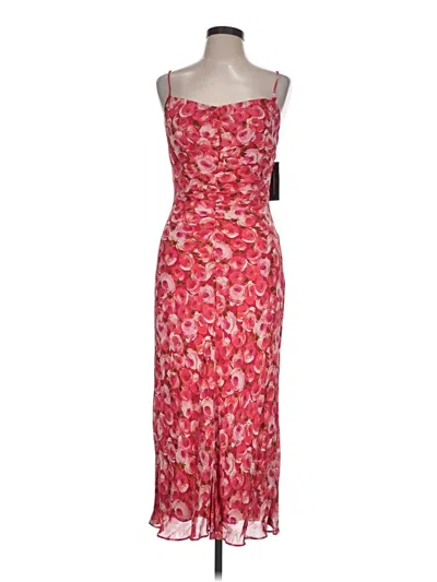 Pre-owned Abs Allen Schwartz Cocktail Dress In Red