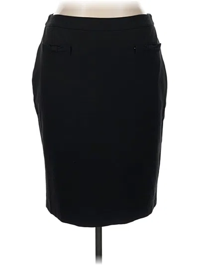 Pre-owned Abs Allen Schwartz Formal Skirt In Black