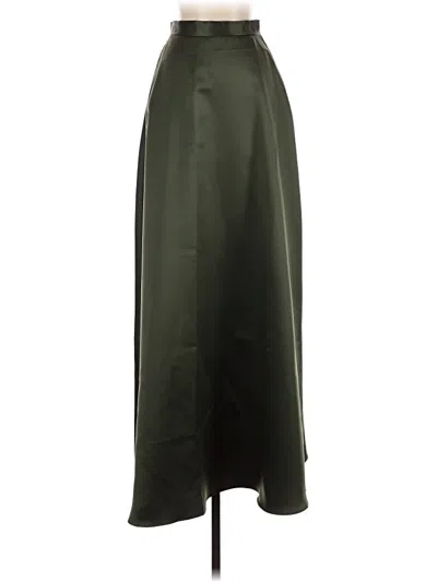 Pre-owned Abs Allen Schwartz Formal Skirt In Green