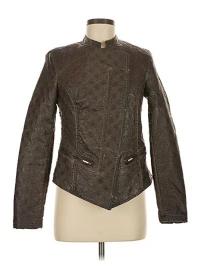Pre-owned Abs Allen Schwartz Jacket In Brown