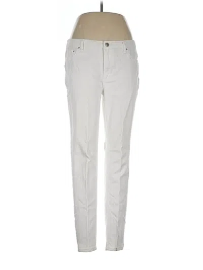 Pre-owned Abs Allen Schwartz Jeans In White