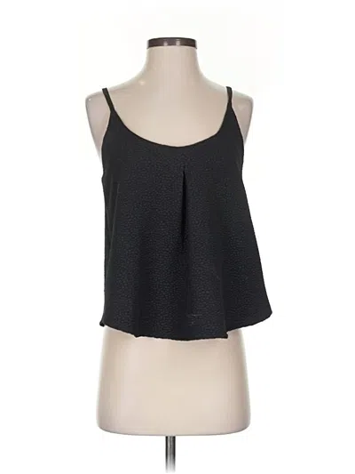 Pre-owned Abs Allen Schwartz Sleeveless Blouse In Black
