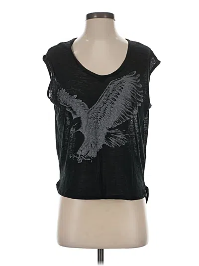 Pre-owned Abs Allen Schwartz Sleeveless T-shirt In Black