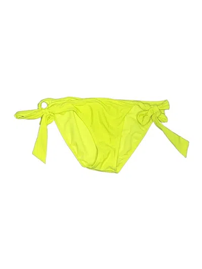 Pre-owned Abs Allen Schwartz Swimsuit Bottoms In Yellow