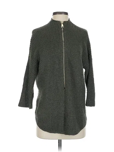 Pre-owned Abs By Allen Schwartz Pullover Sweater In Gray