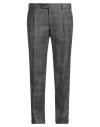 Abseits Man Pants Grey Size 40 Virgin Wool In Grey