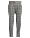 Abseits Man Pants Grey Size 40 Virgin Wool In Grey